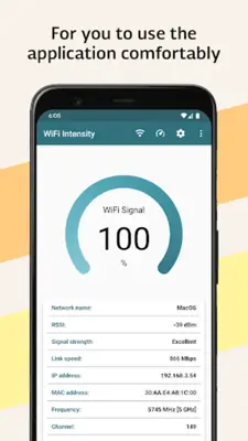 WiFi Signal Strength Meter android App screenshot 0