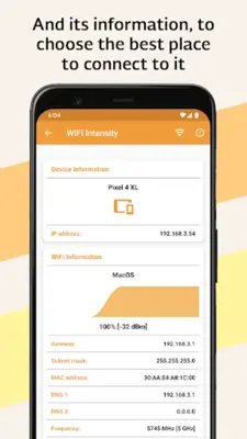 WiFi Signal Strength Meter android App screenshot 6