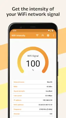 WiFi Signal Strength Meter android App screenshot 7